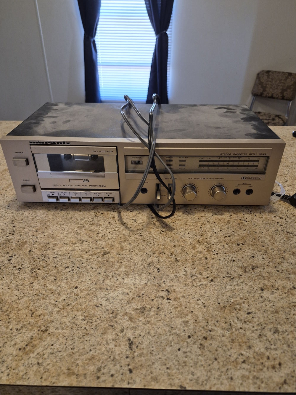 Marantz SD221 Stereo Cassette Deck - Silver